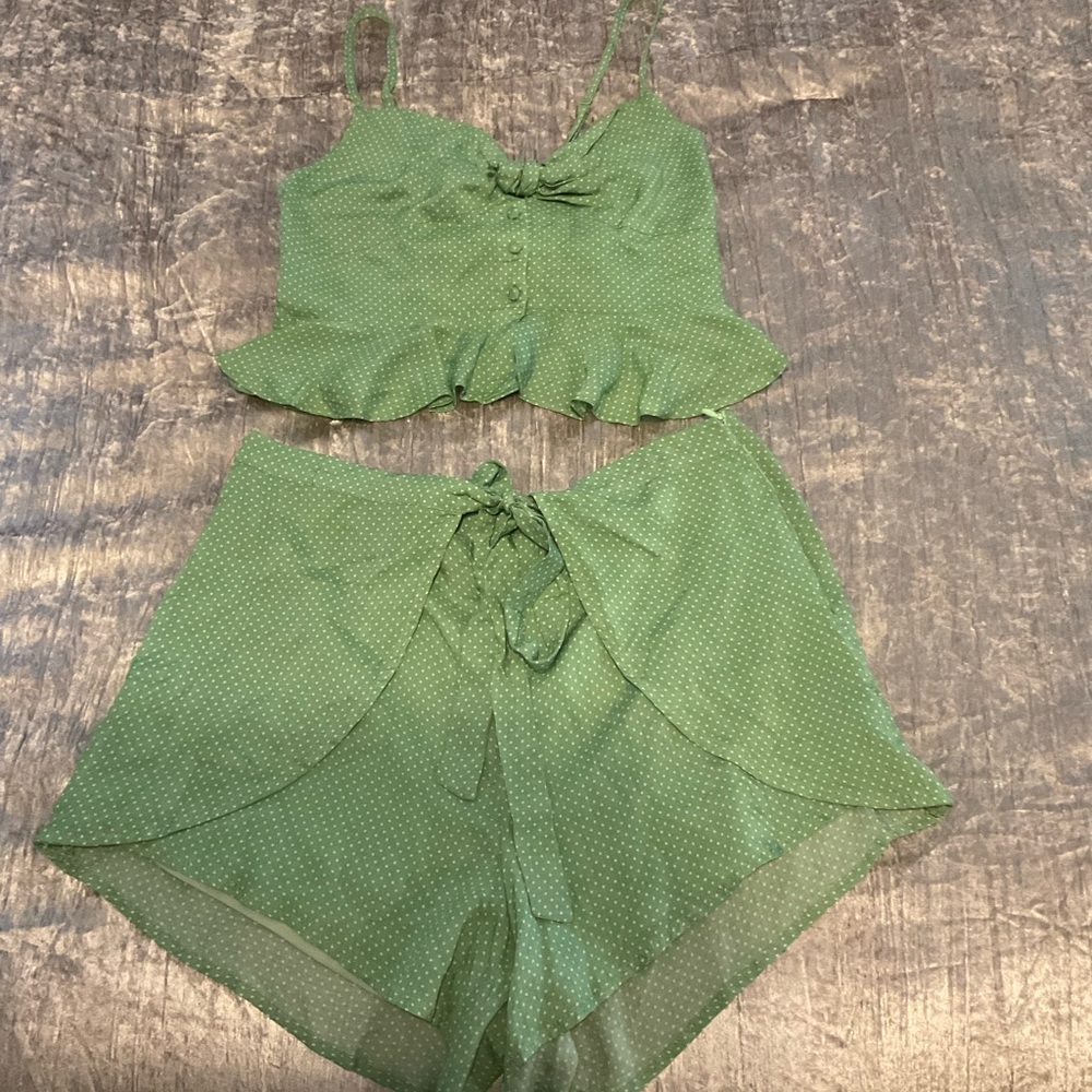 Two piece shorts set